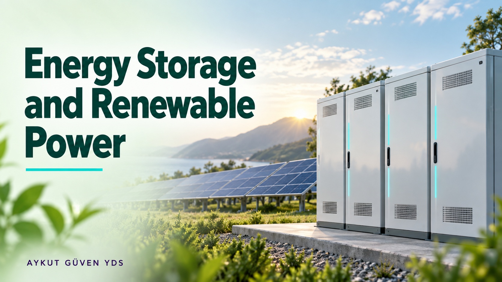  Energy Storage and Renewable Power